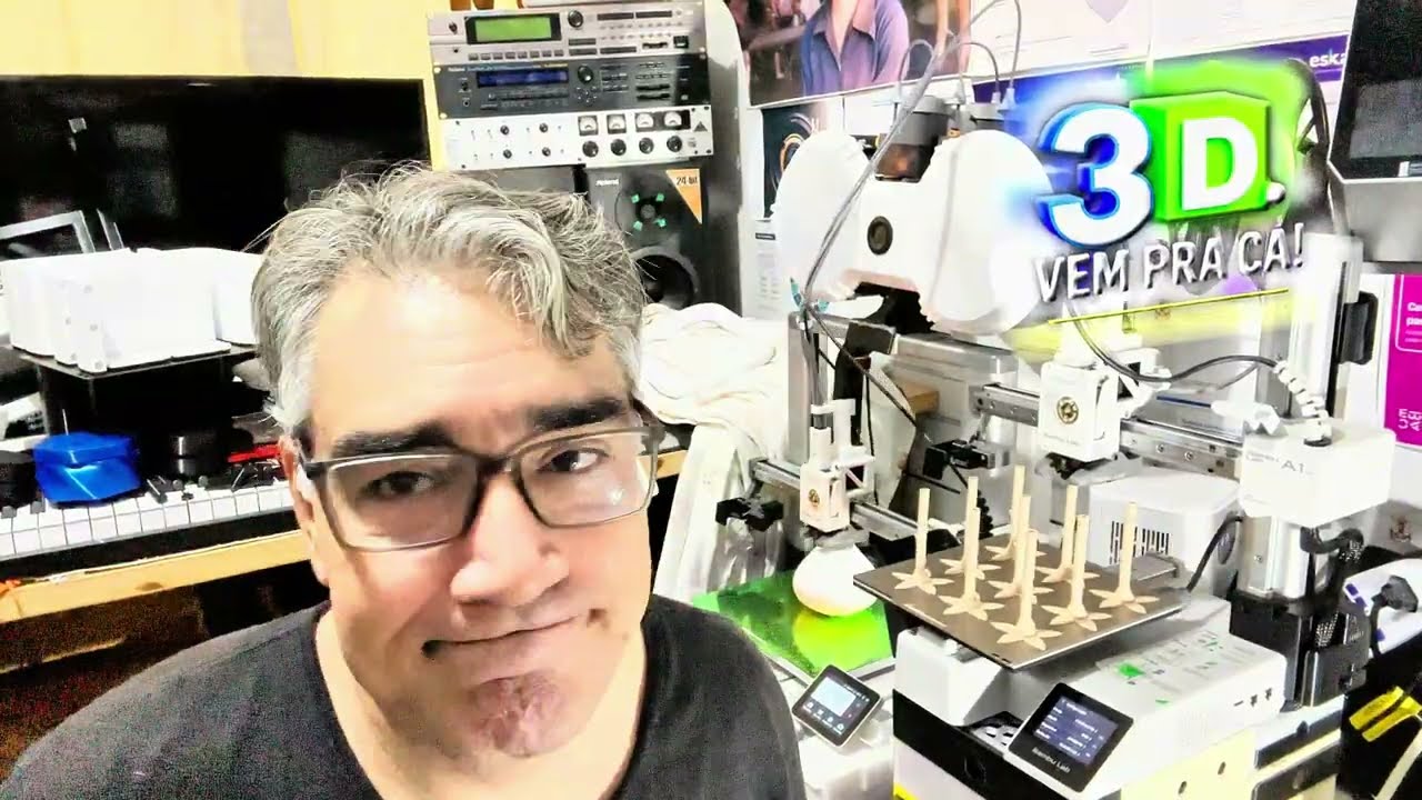DESASTRE na Creality HI: 1600h de IMPRESSÃO, PLACA QUEIMOU, BUG no Software… e COMO RESOLVI TUDO! 😱