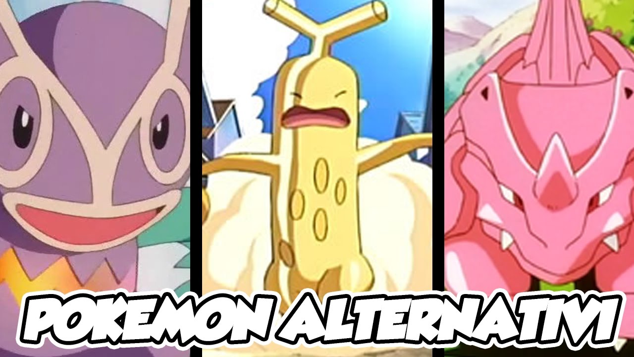 I POKEMON CON COLORAZIONI ALTERNATIVE! - #TOP5