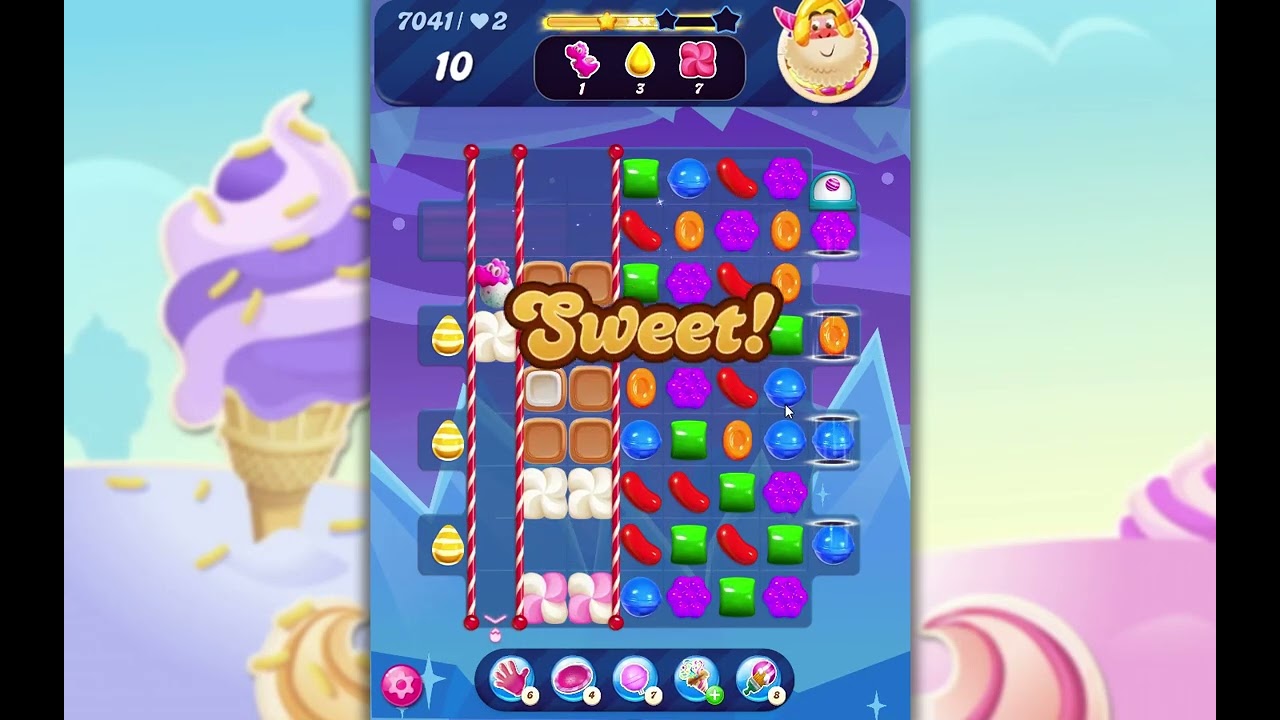 Candy Crush Saga Level 7041