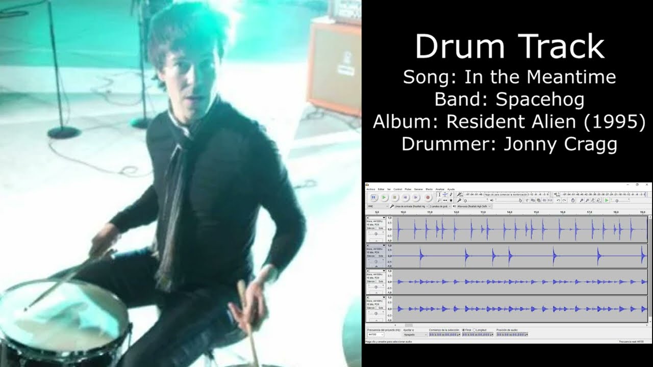 In the Meantime (Spacehog) • Drum Track