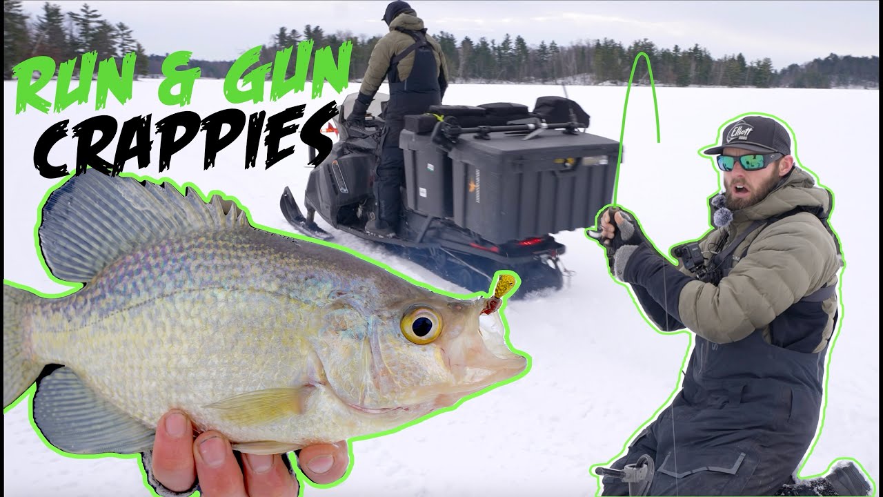 GUIDE to Ice Fishing AGGRESSIVELY for Crappies!