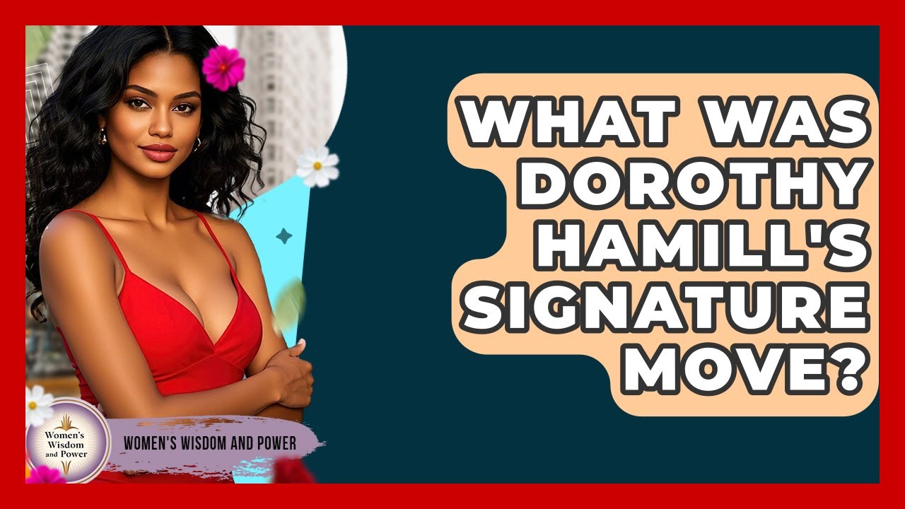 What Was Dorothy Hamill's Signature Move? - Womens Wisdom and Power