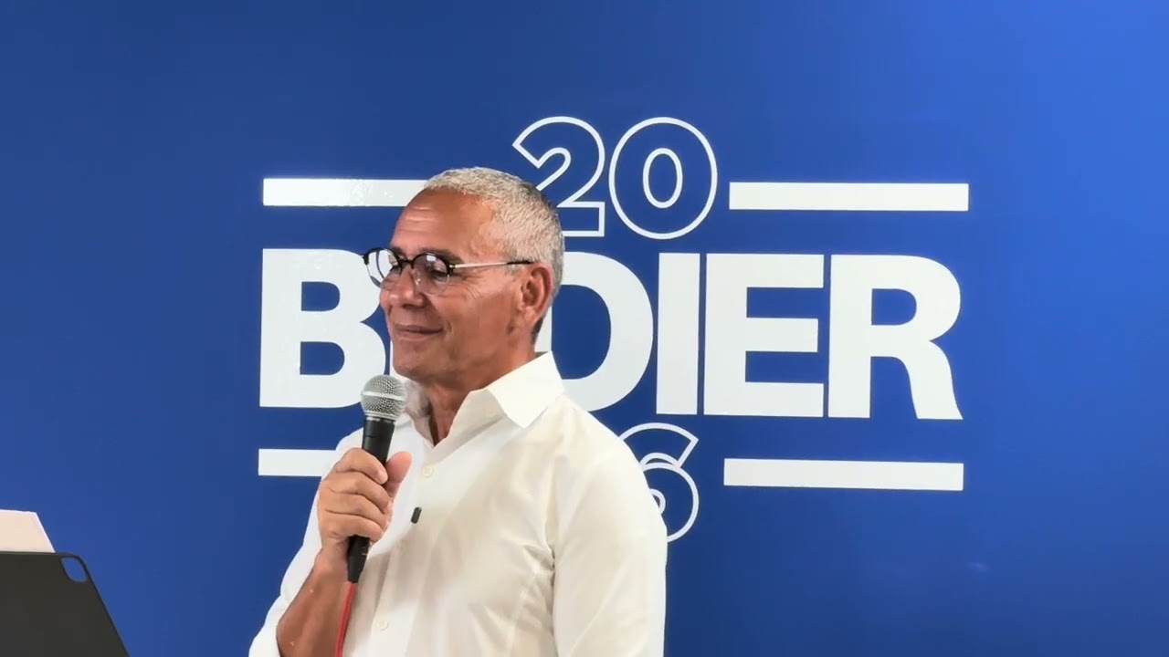 Municipales 2026 à Saint-André : Joé Bédier présente les grands axes de son projet 