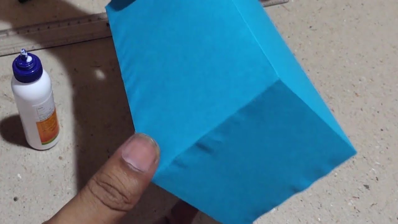 How to make a Cuboid | Easyway to make Cubiod | Rectangular prism | maths Model | shapes