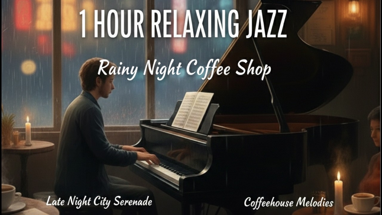 Lo-Fi Jazz for Studying & Working ☕ Rainy Night Coffee Vibes | PureVibesRecords