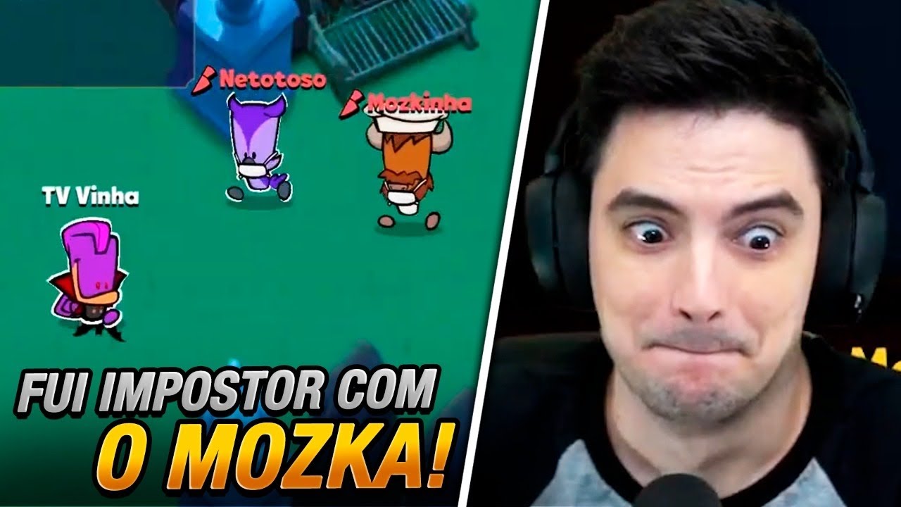 FUI IMPOSTOR JUNTO COM O MOZKA! VENCEMOS?