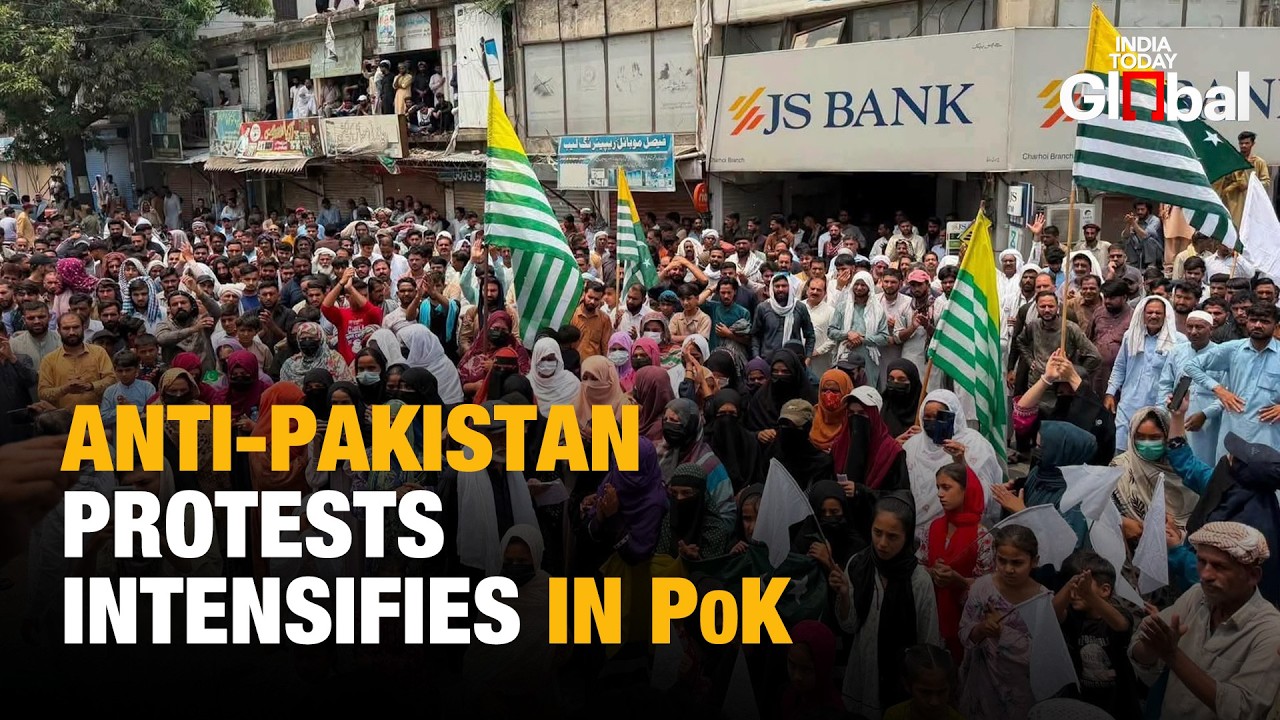 Massive Anti-Pakistan Protests Reported Across Pakistan-Occupied Kashmir | PoK Protest 2026