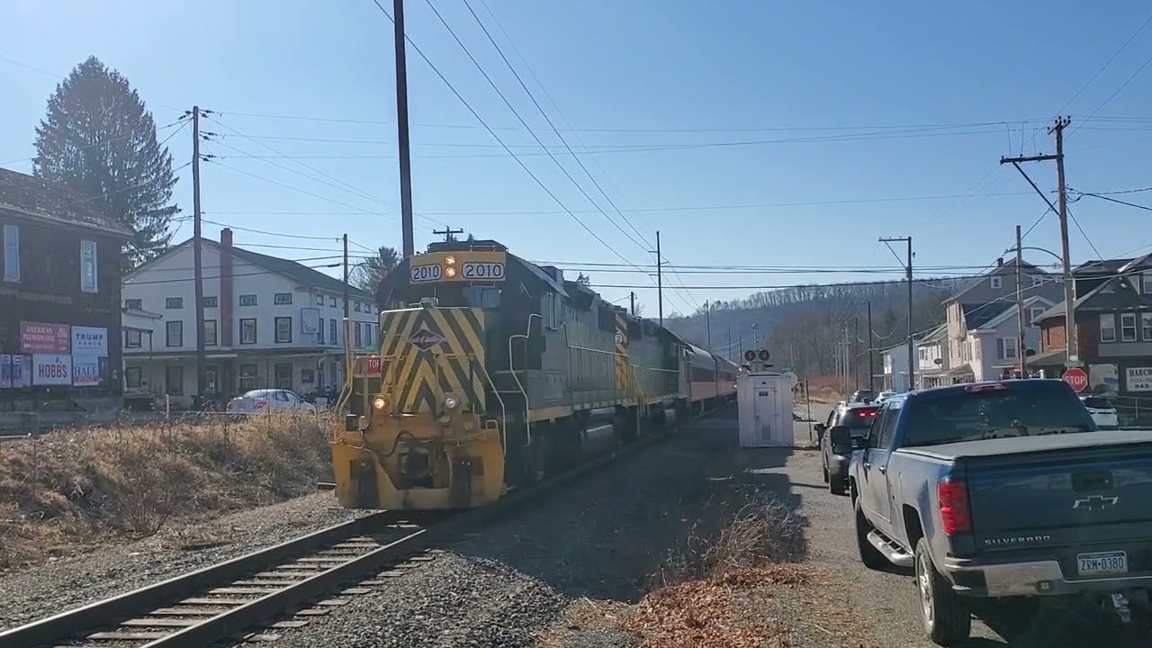 RBMN passenger train in New Ringgold