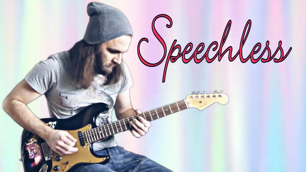 Lady Gaga - Speechless -  Instrumental Electric Guitar Cover - By Paul Hurley