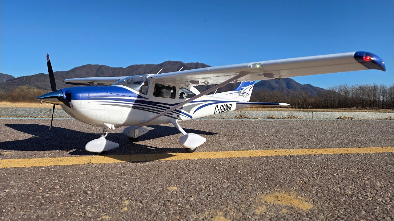 FMS Cessna 182 1500mm - 4th Flight