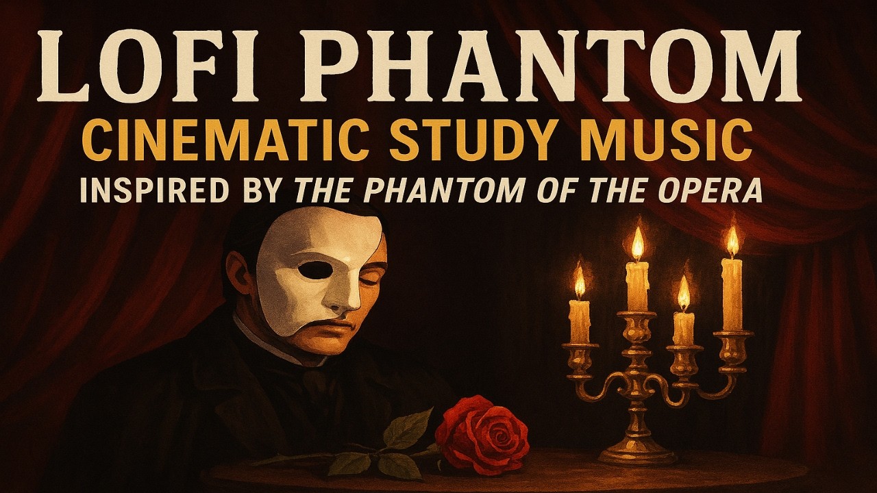 Lofi Phantom: Cinematic Study Music Inspired by The Phantom of the Opera (2 Hours)