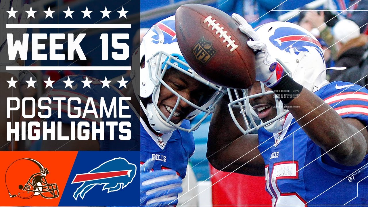 Browns vs. Bills | NFL Week 15 Game Highlights
