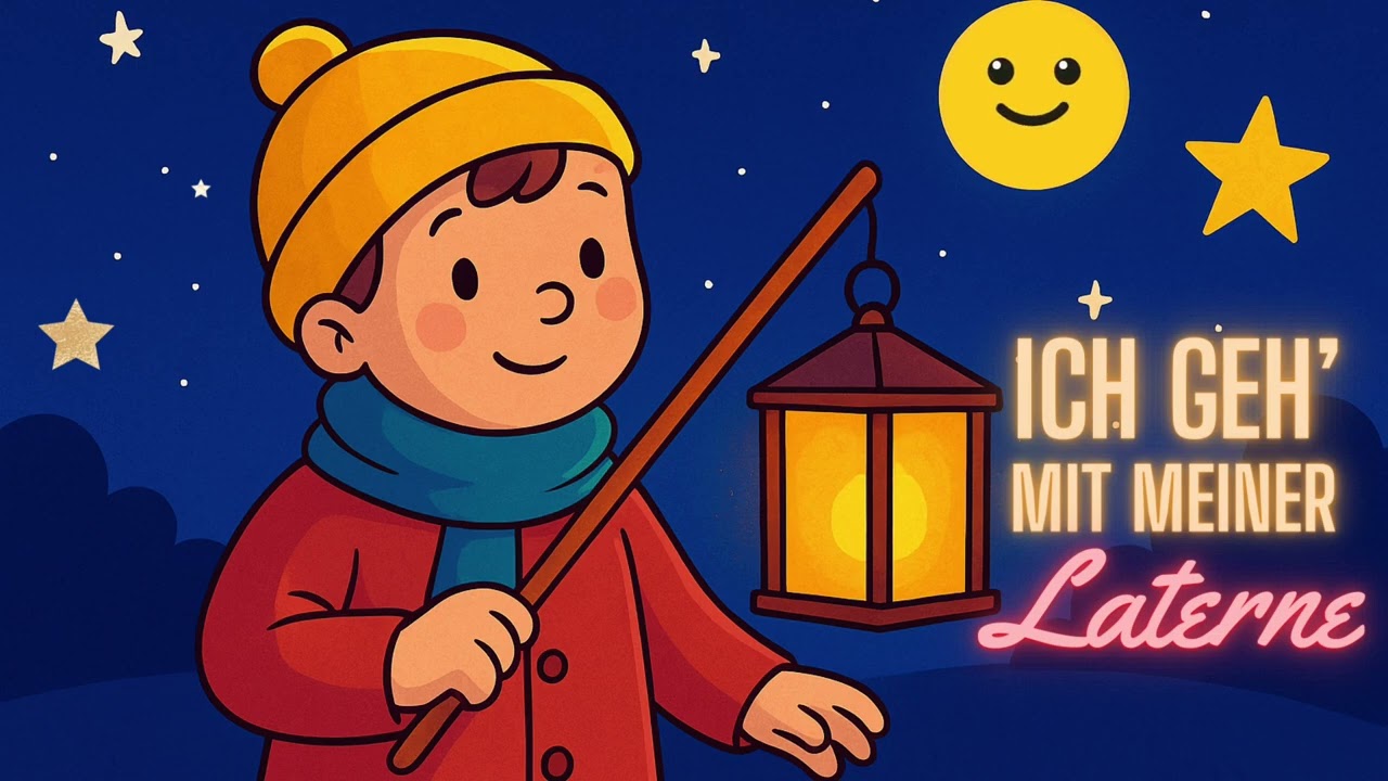 ✨ Laternenlied – Ich geh’ mit meiner Laterne | St. Martin Lied für Kinder ✨