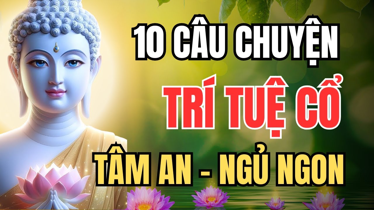 10 Câu Chuyện Trí Tuệ Cổ Nhân Giúp Tâm An Ngủ Ngon | Phật Pháp Ứng Dụng Chữa Lành