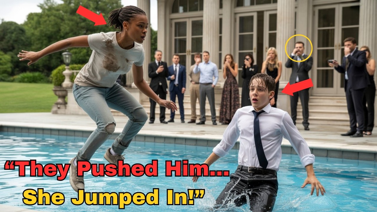 Billionaire’s Autistic Son Was Shoved Into the Pool — Until a Black Girl Did the Unthinkable