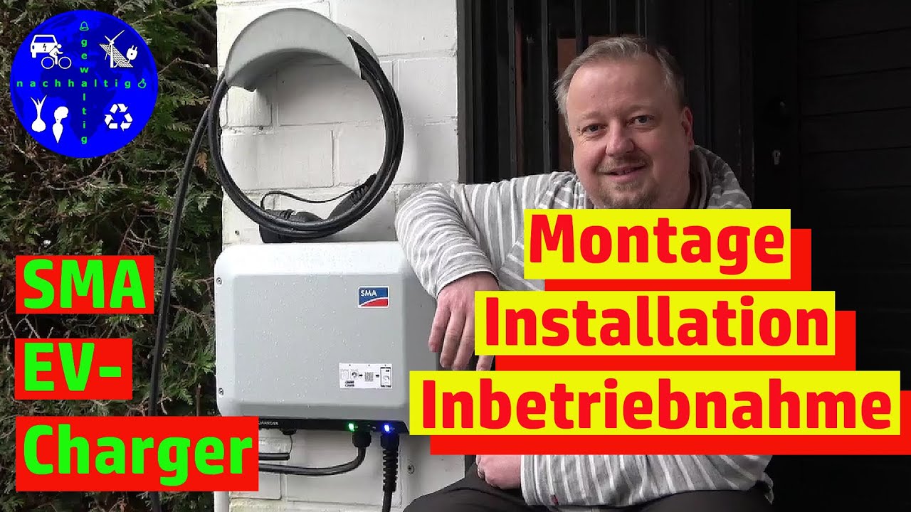 SMA EV Charger - Installation der Wallbox zum Laden unseres Renault Zoe mit PV Überschuss
