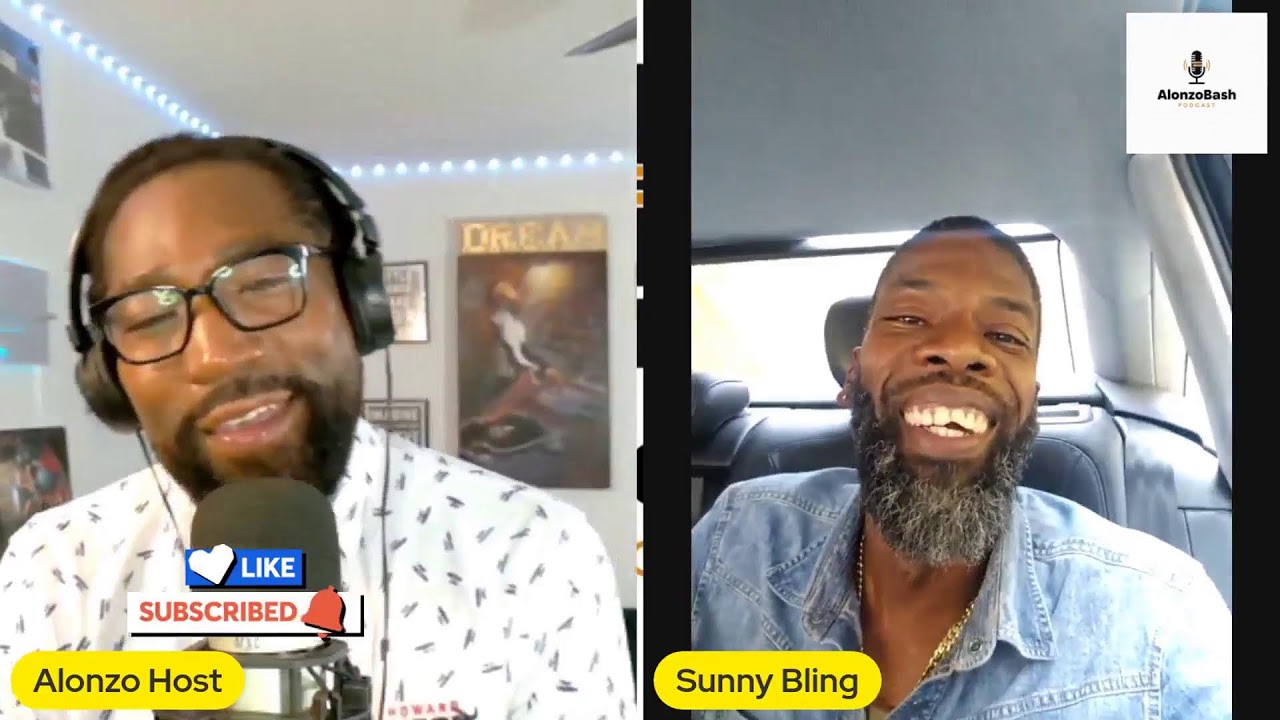 Sunny Bling/Homelessness/Comedy/Culture/Full Unedited Video Interview