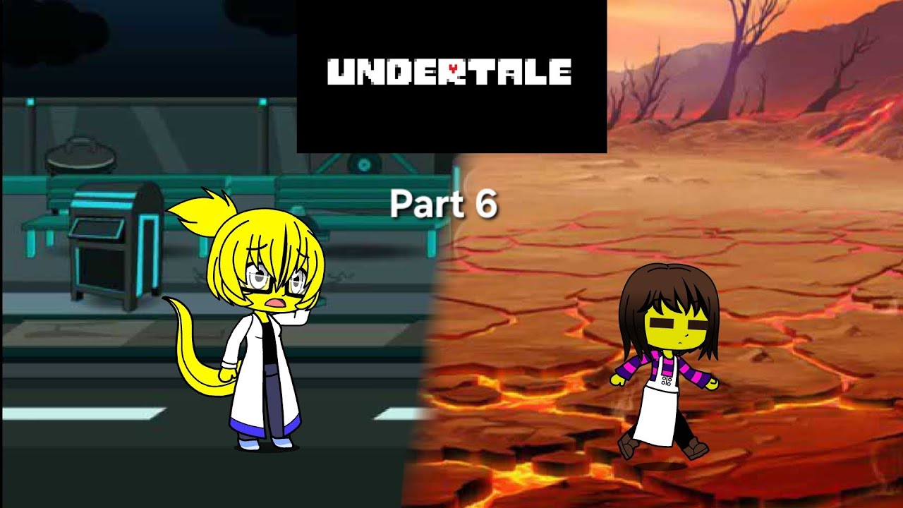 Escape from Hotland (Undertale Episode 6) 🔥🌋🤖🦎🛩🕷❤️