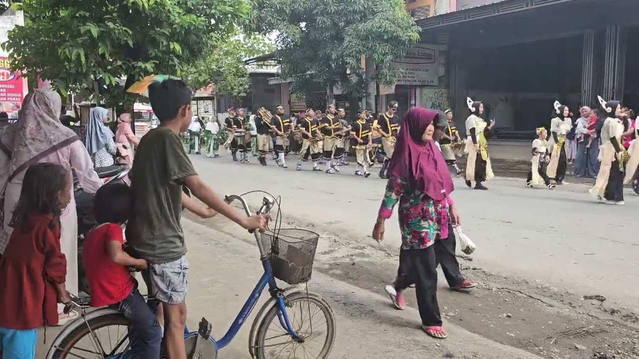 Pawai akhirusanah TPQ Lu'luul Marjan