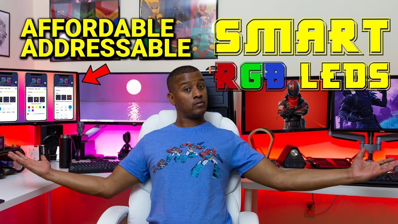 2018 Setup Update - Improve Your Setup w/ BLUETOOTH RGB LEDS