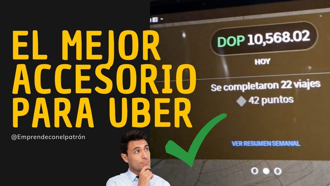MEJOR ACCESORIO DEL PLANETA, PARA UBER 💰