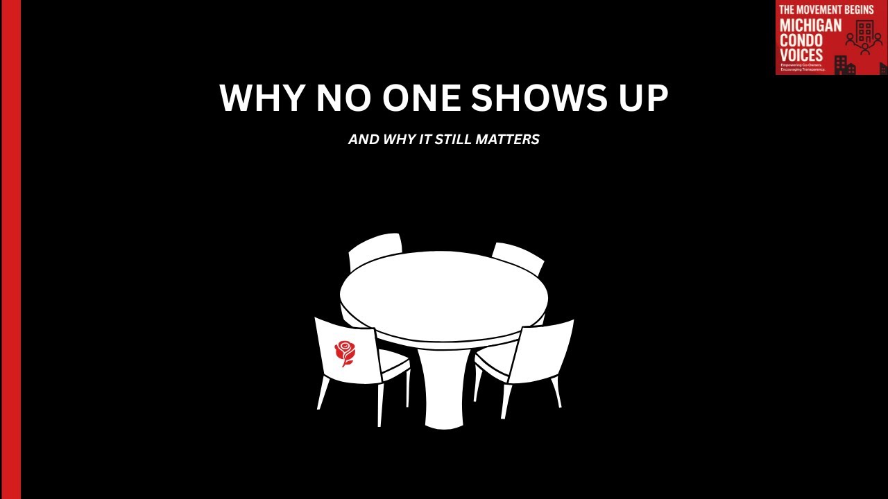 Why Co-owners Don’t Attend HOA Meetings - and Why Engagement Still Matters