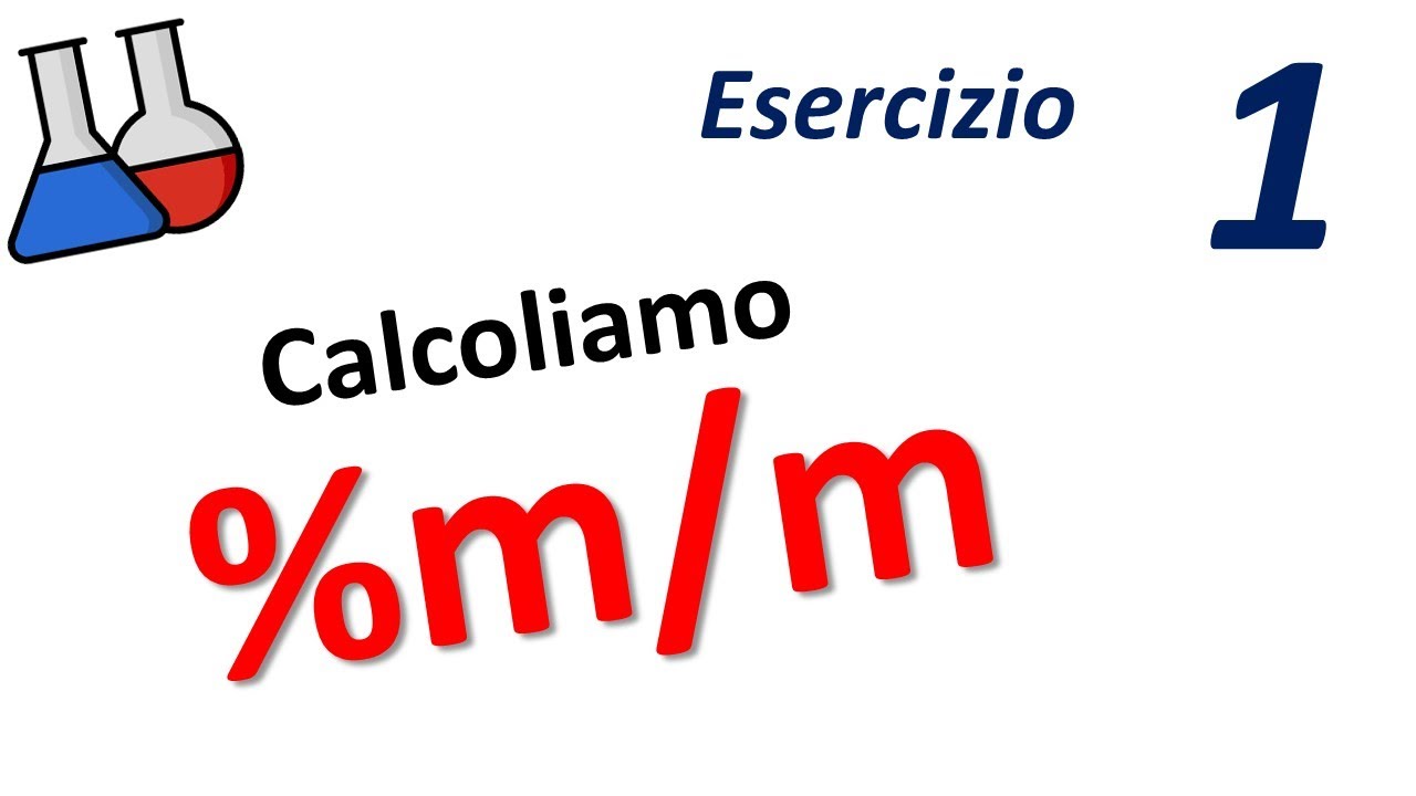 Calcoliamo la %m/m di una soluzione