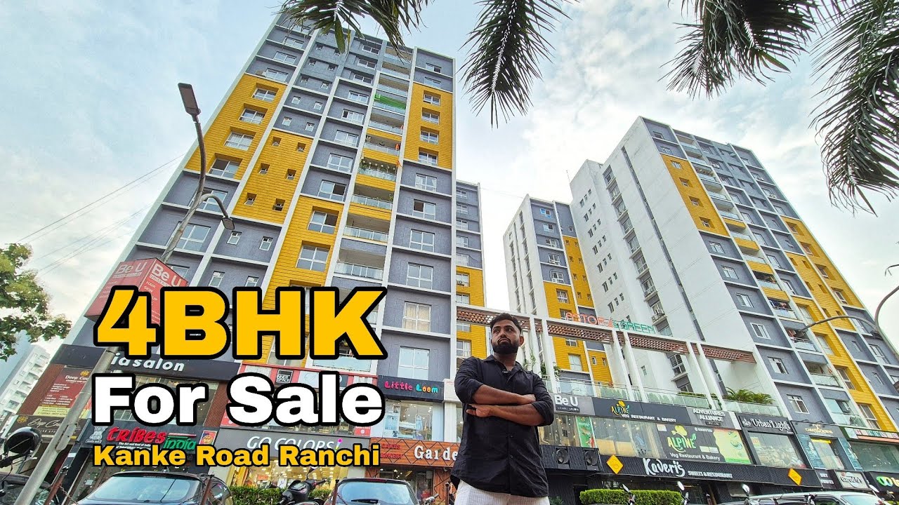 🏠 4BHK Flat with Servant Room For Sale | Kanke Road Ranchi | Prime Property