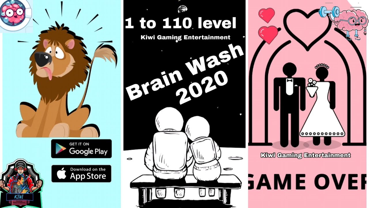 Brain Wash 2020 ( by say games) 1 to 110 level Full Screen Gameplay