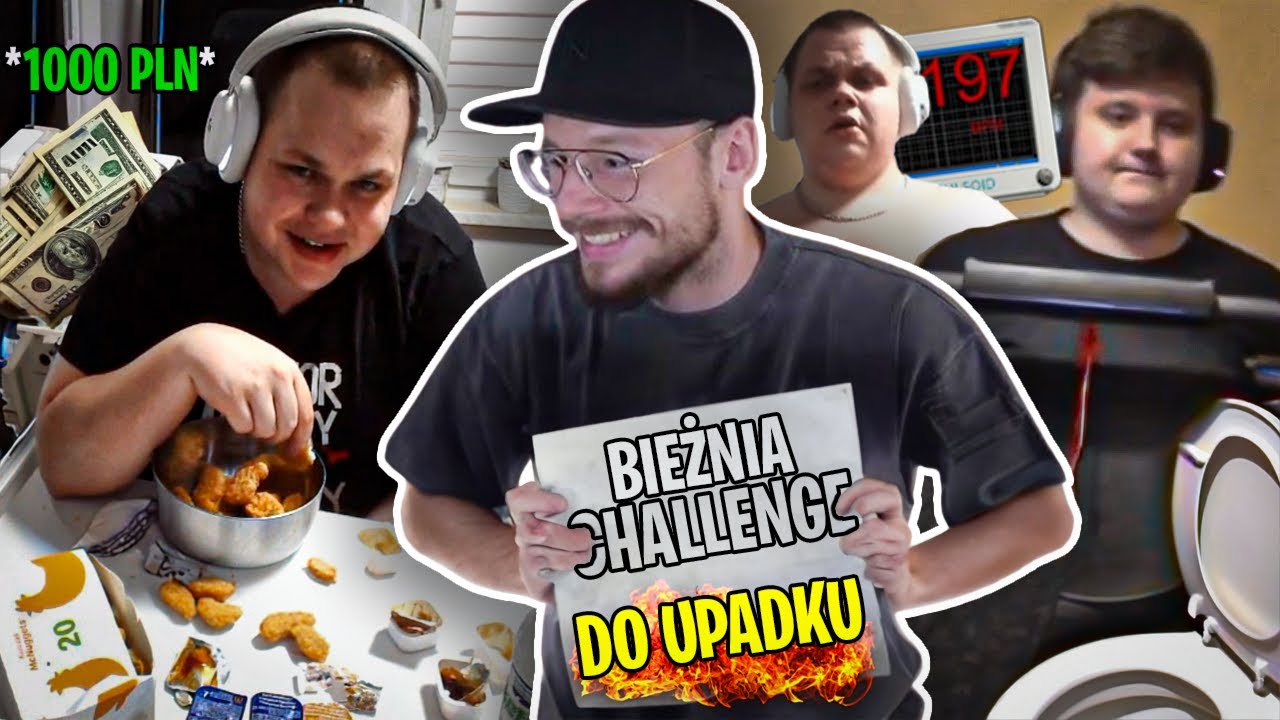 BIEŻNIA CHALLENGE + 50 NUGGETS o 2000PLN! 😤 *xayoo sędziuje* /w Xayoo, Maquk
