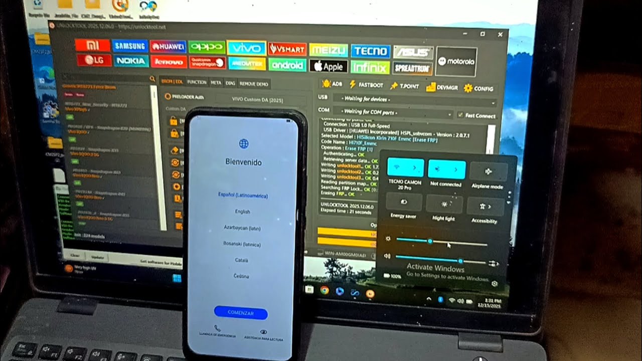  FRP BYPASS Huawei Y9 Prime 2019 BY UNLOCK TOOL  2026 new update.