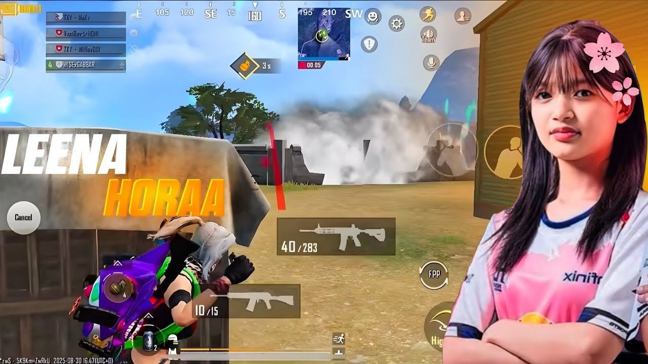 LeenaHORAA Best Fragger of Horaa Esports Girls Lineup Reaction | 