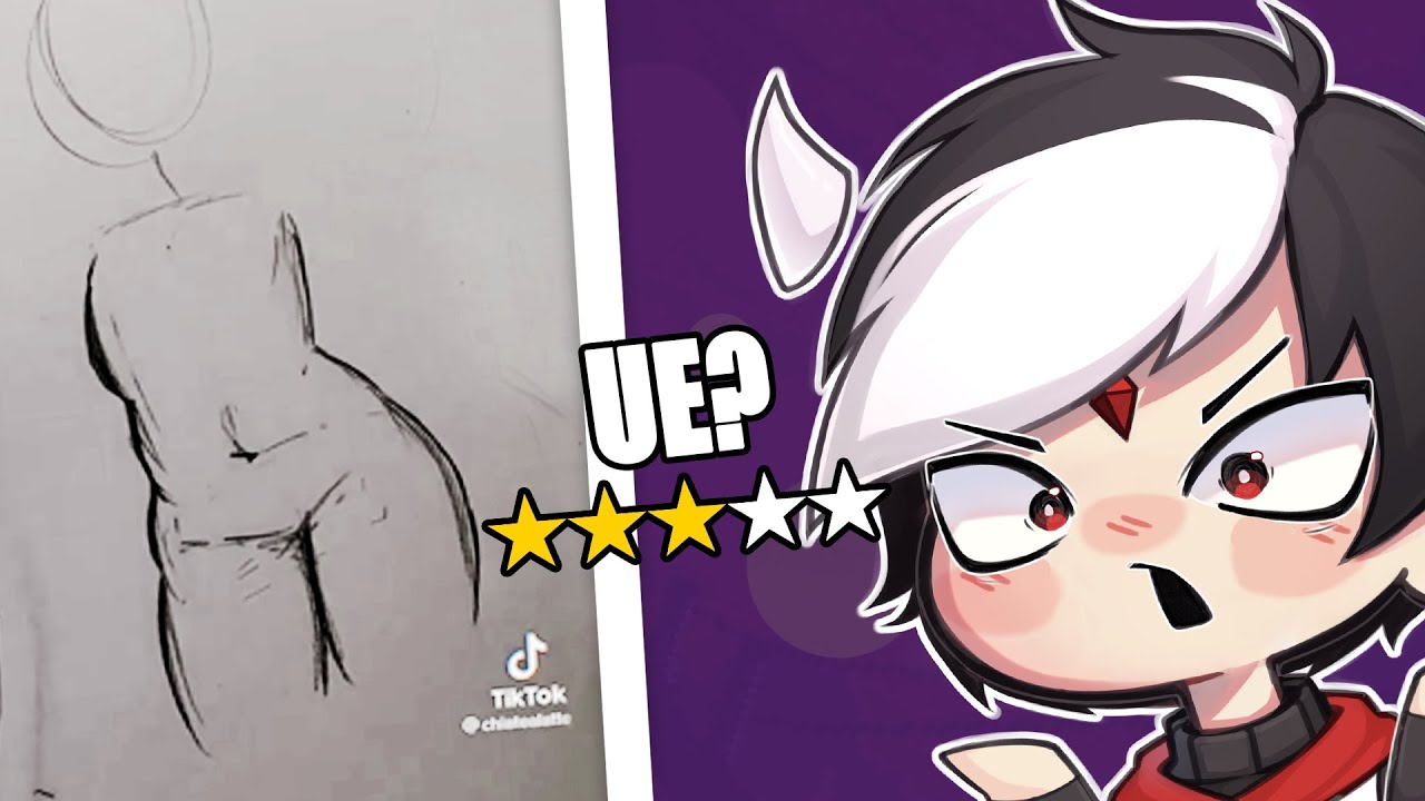 Avaliando Tutoriais de Arte do TIKTOK - 3