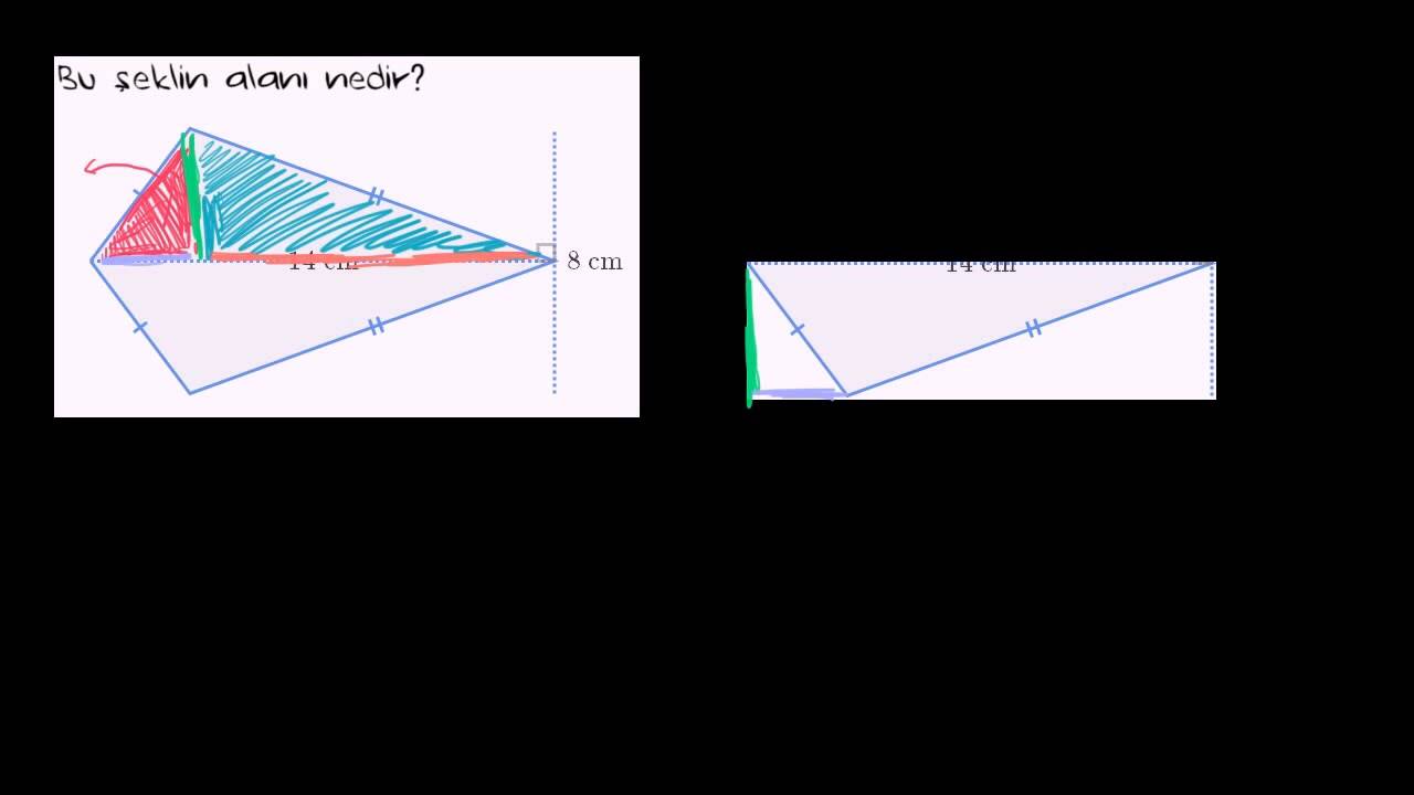 Bir Uçurtmanın Alanı (Temel Geometri / Alan ve Çevre)