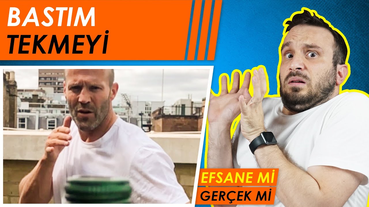 ŞİŞE KAPAĞI AÇMA | JASON STATHAM GİBİ