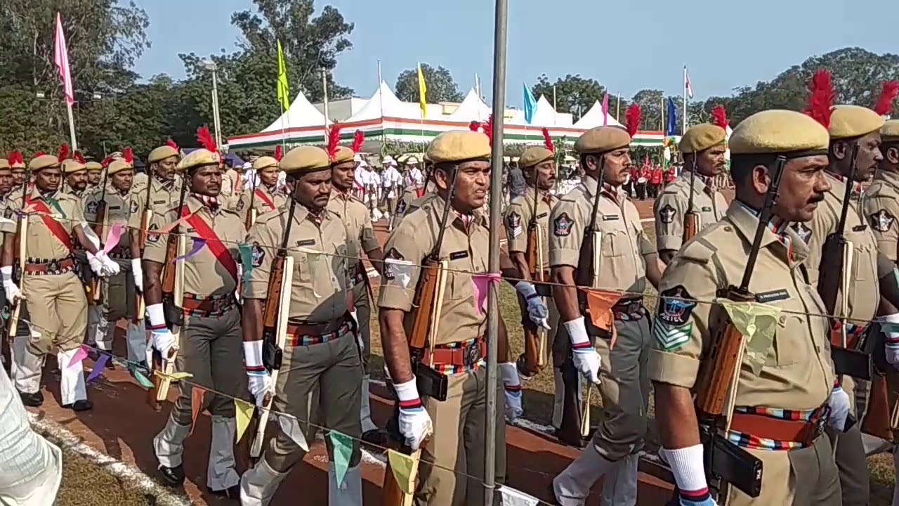 January 26, 71st Republic Day , police ground , police marsh