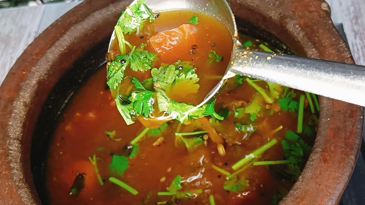 അമ്പല രസം ഒന്ന് തയ്യാറാക്കി നോക്കിയാലോ/rasam recipe/side dish recipe for rice