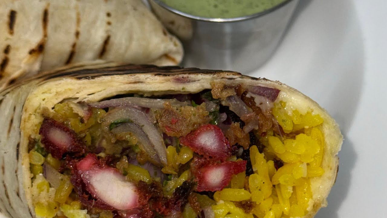 Tandoori Chicken Burritos 