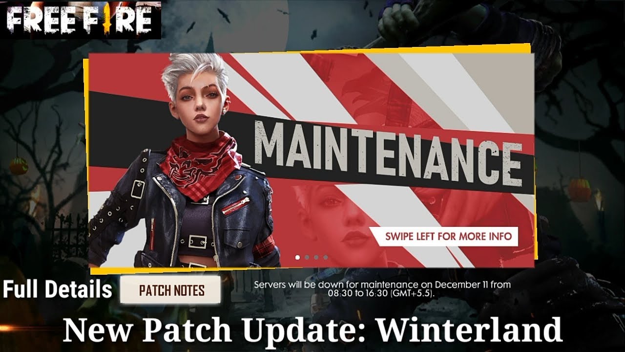 Free Fire New Patch Update : Winterland Full Details