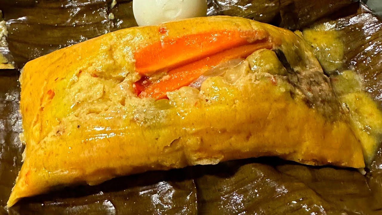 Receta Hayaca Santandereana colombiana/C&oacute;mo hacer Hayaca Santandereana/Hayacas Receta