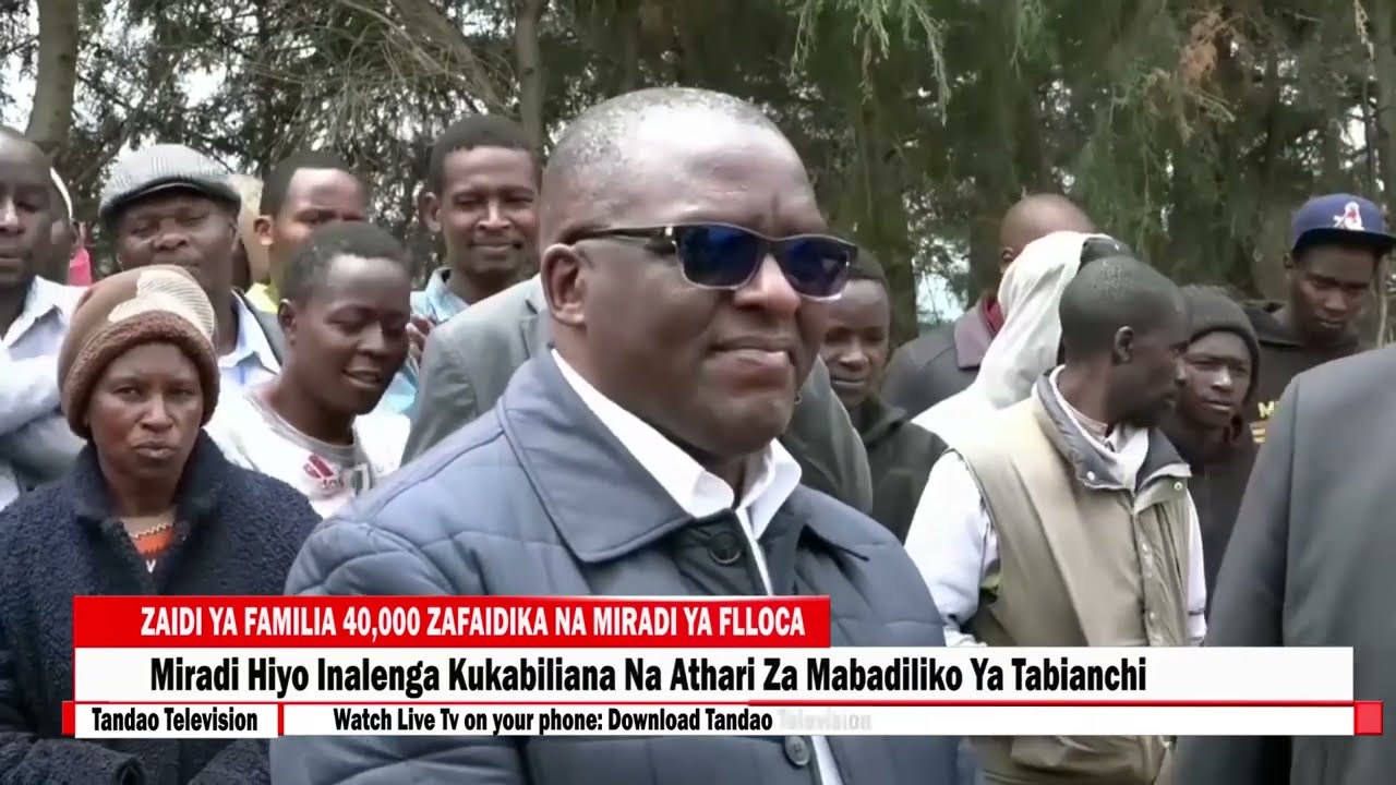 FAMILIA 40,000 NYANDARUA ZAFAIDIKA NA MIRADI YA MAJI