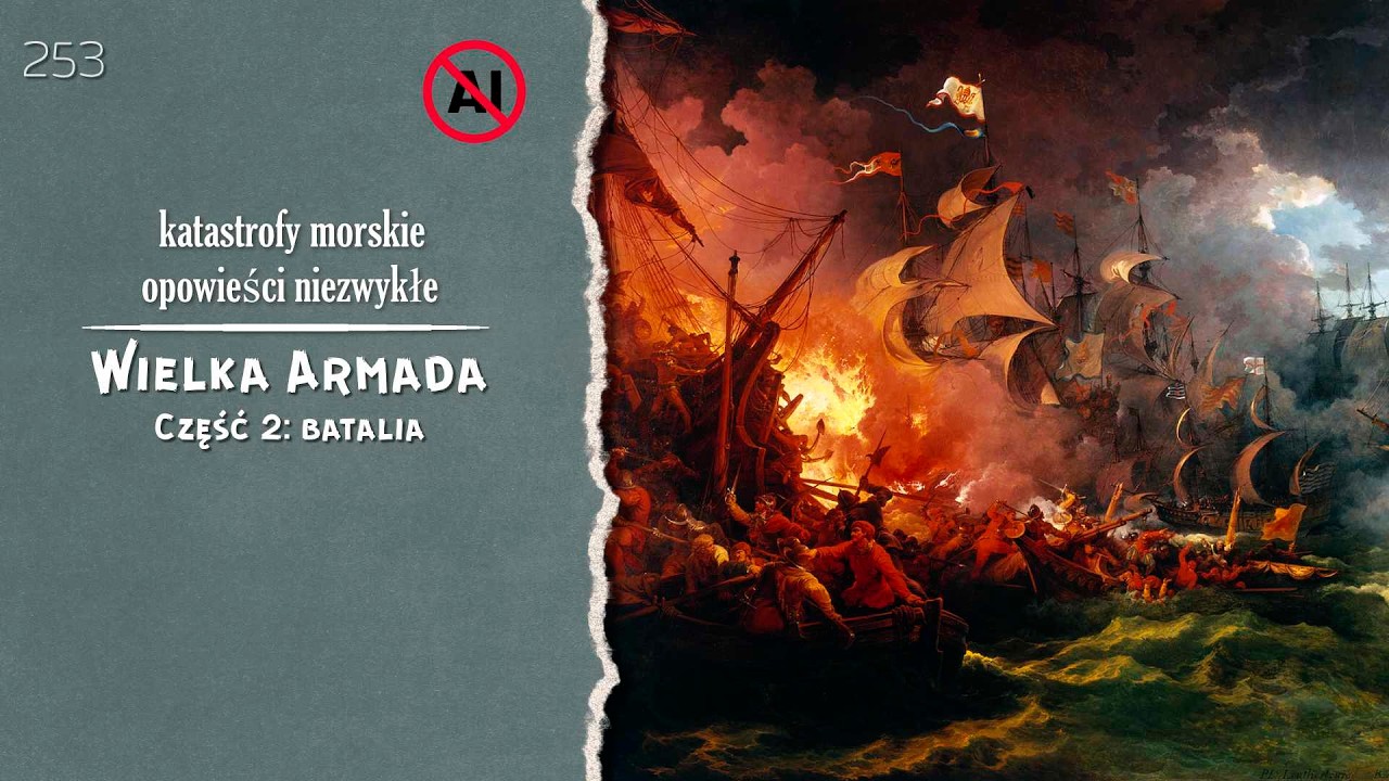 Katastrofy Morskie. Wielka Armada. Część 2 - batalia.