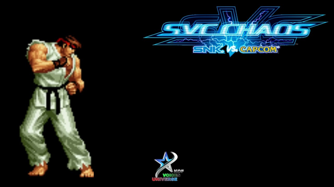 Ryu Voice SVC Chaos: SNK Vs Capcom