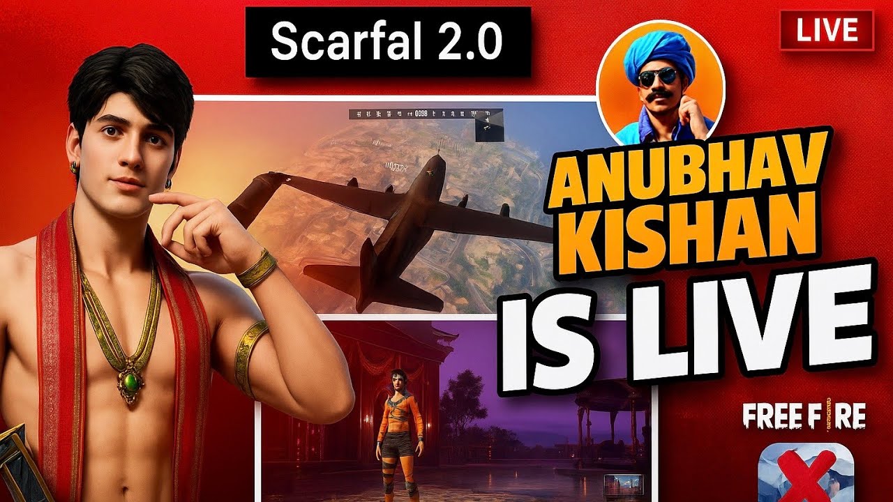 SCARFALL  Daily Live &ndash; High Kill Match, Crazy Clutches & Pro Gameplay! Day-13