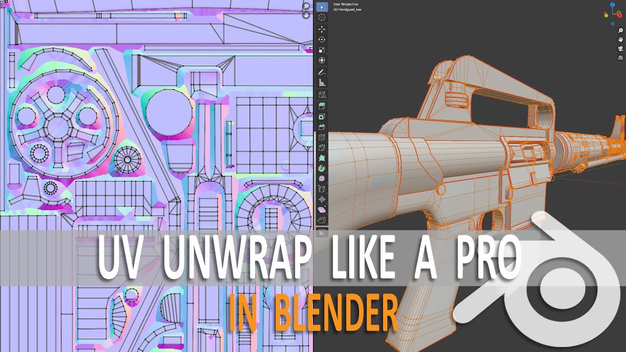 UV Unwrap Like a Pro in Blender (Textools and UVPackmaster Addons)