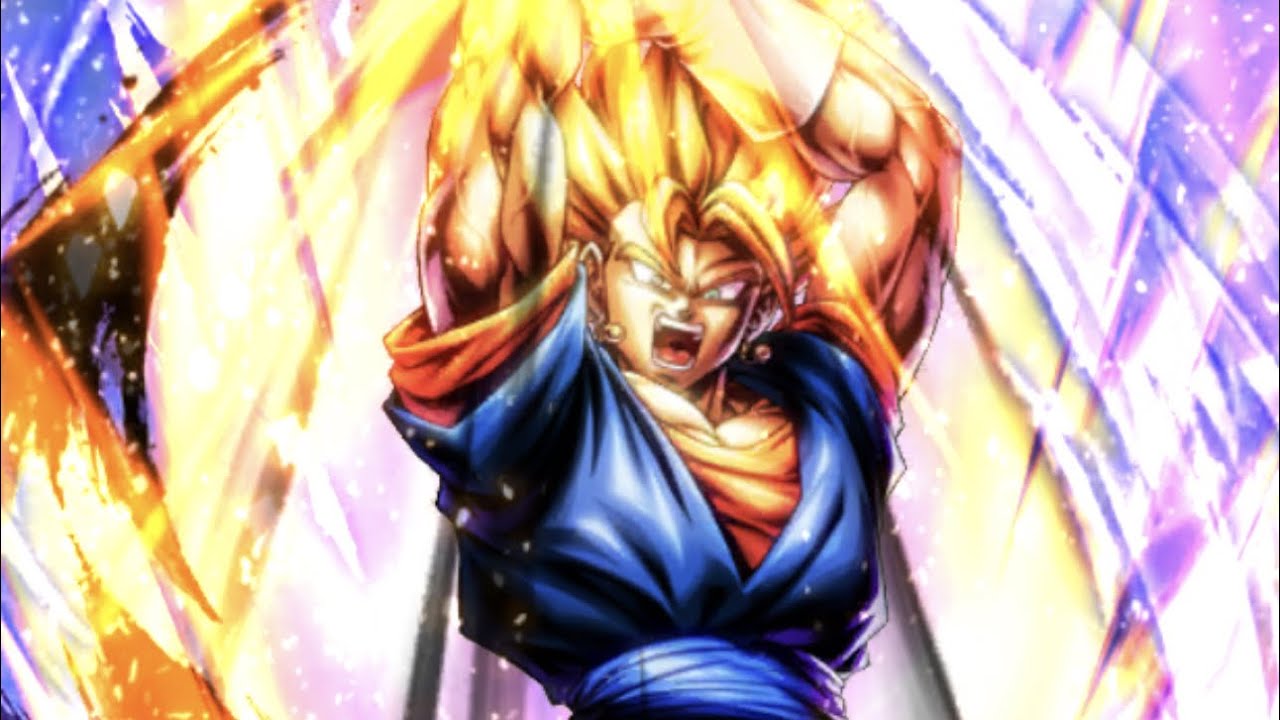 L’arrivée de Vegeto LR dragon ball Legends showcase 