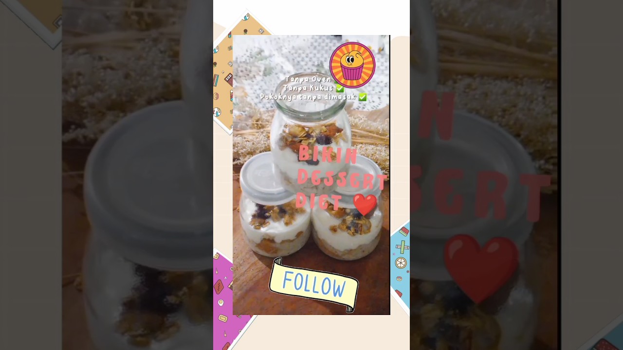 DESSERT DIET || RESEP DIET ||MENU DIET#diet #dessert #menudiet