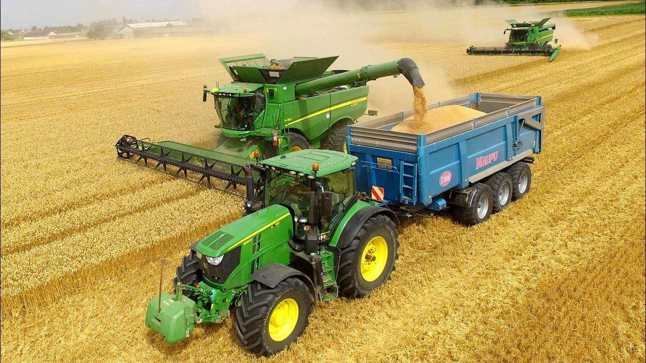 MOISSON DE BLÉ | 100% John Deere