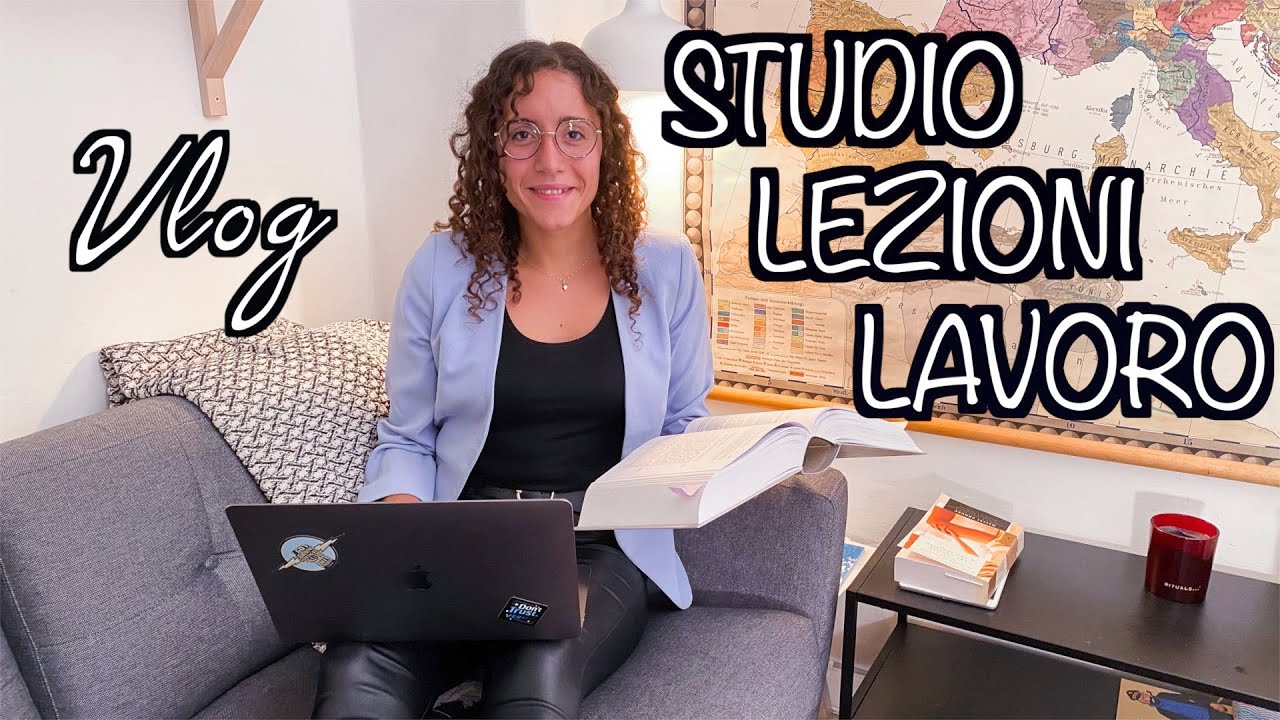 Come studio, preparo le lezioni e lavoro | vlog settimana produttiva e gestione del tempo