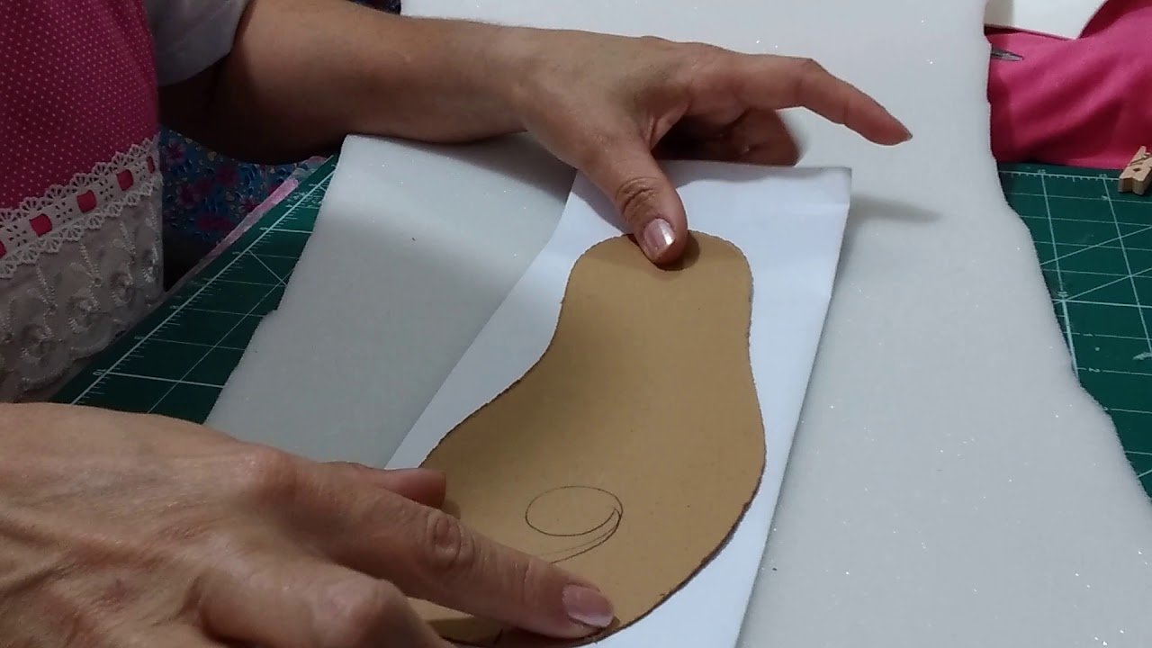 Curso Básico de Chinelo  de Quarto Fase 2  Módulo 2 Parte 01( confecção da Palmilha)